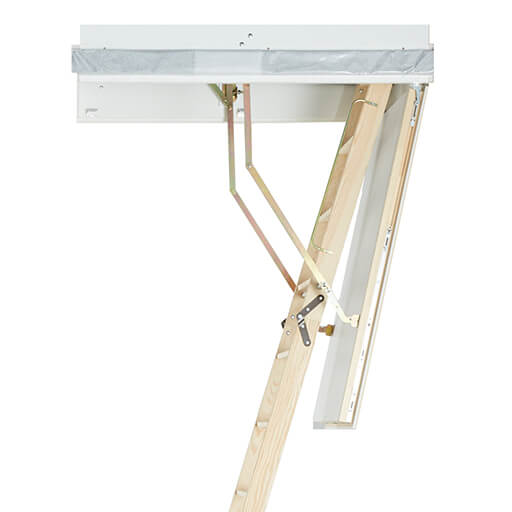 Wooden loft ladder and hatch, the Designo from Premier Loft Ladders