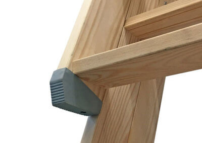 Designo non-slip protective feet. From Premier Loft Ladders