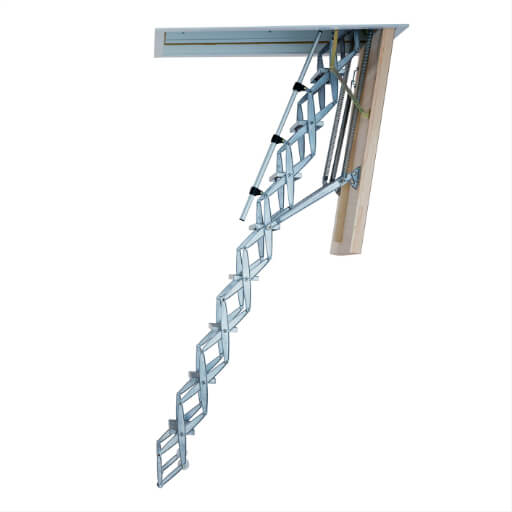 Supreme heavy duty concertina loft ladder. Premier Loft Ladders