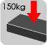 Load rating of 150kg per tread