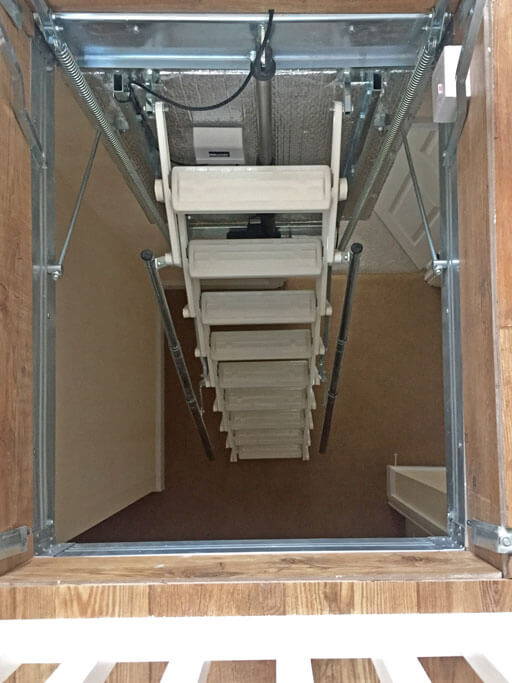 Motorised loft ladder ticks all the boxes Premier Loft Ladders