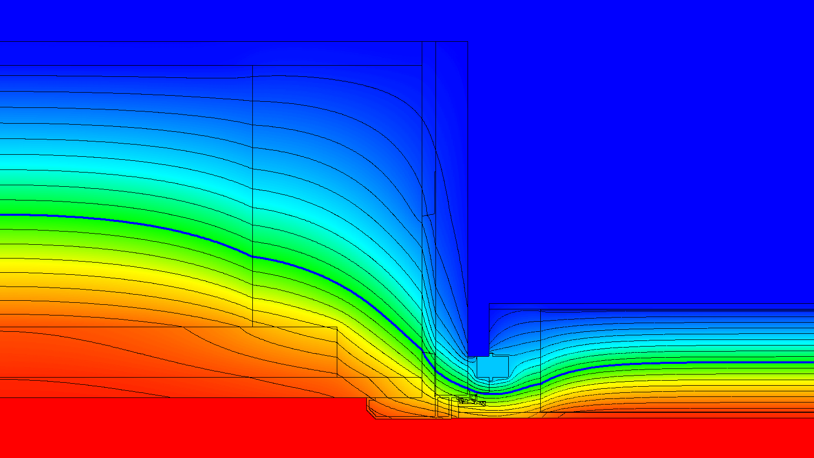 Designo passivhaus certified loft ladder heat profile