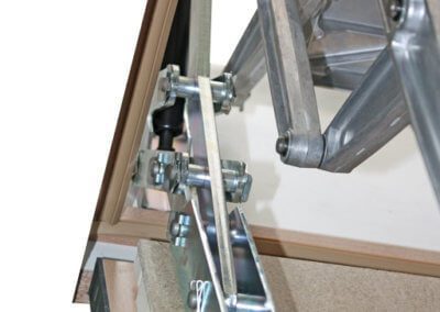 Supreme F30 features concealed hinge for fire protection and improved aesthetics. Premier Loft Ladders