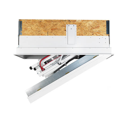 Dolle REI 45 Fire Resistant Timber Folding Loft Ladder, 58 OFF