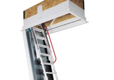 Isotec 200 fire rated loft ladder with superb thermal insulation & airtight seal