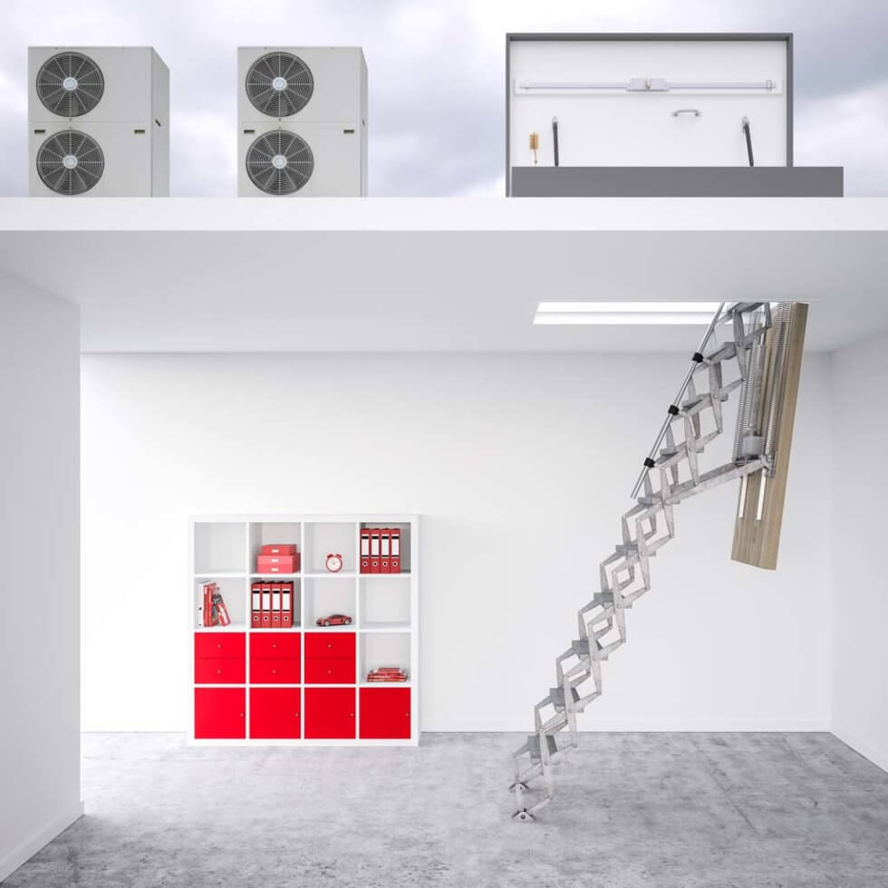 Electric loft ladder range expands News Premier Loft Ladders