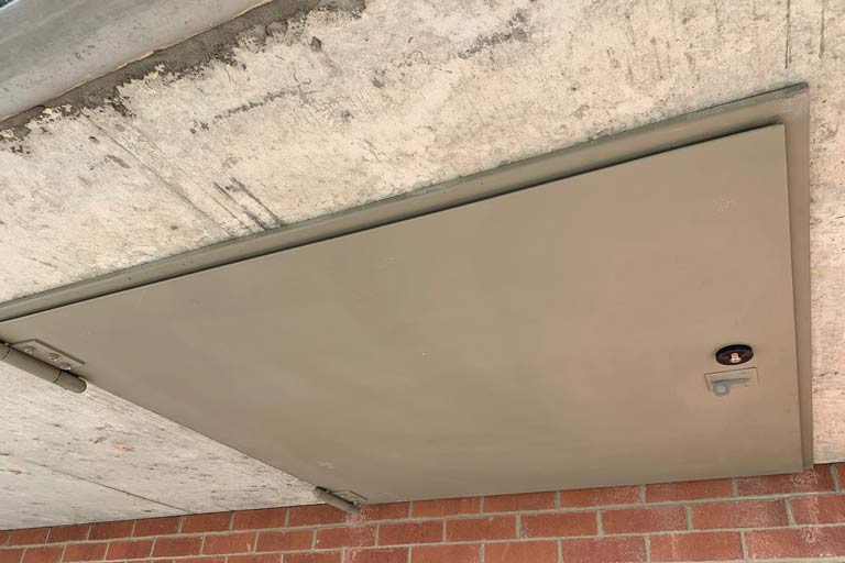 Fire-rated Steel hatch with lock Fire-rated Steel hatch with lock