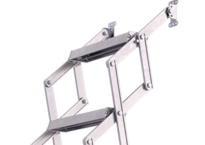 Piccolo Loft Ladder. Easy to fit aluminium loft ladder.