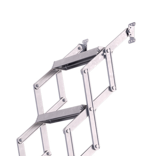 Piccolo Loft Ladder. Easy to fit aluminium loft ladder.