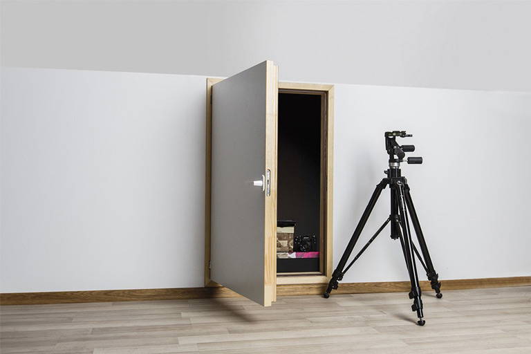 DWT Insulated Loft Eaves Storage Door Premier Loft Ladders