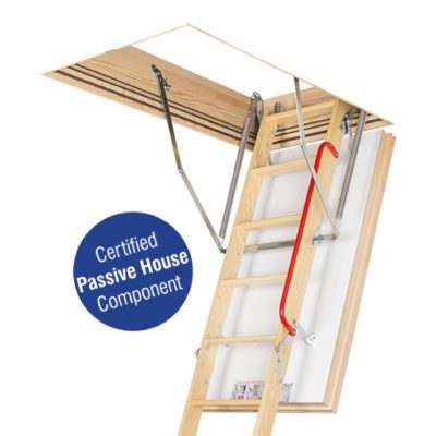 LWT Passive House loft ladder.