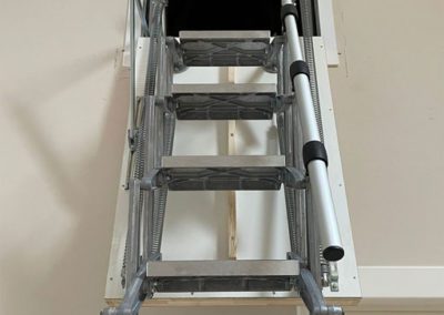 Supreme Vertical Loft Ladder from Premier Loft Ladders. Installed by Artisan Loft Ladders