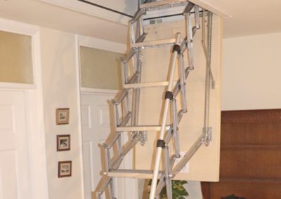 Future-proof loft ladder solution. Supreme Loft Ladder, installed by Artisan