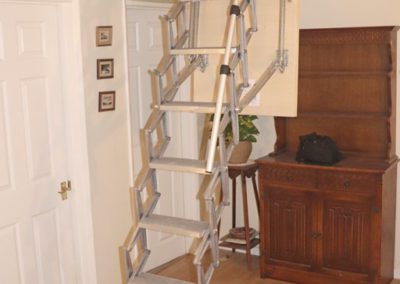 Future-proof loft ladder solution. Supreme Loft Ladder, installed by Artisan