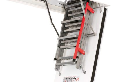LMF 120 folding metal loft ladder