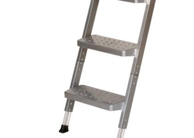 LMF 120 high strength metal loft ladder