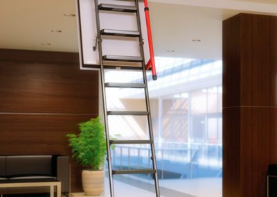 LMF 120 fire resistant loft ladder for commercial projects