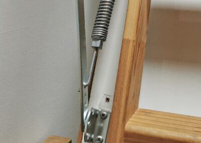 Loft ladder spring hardware pack