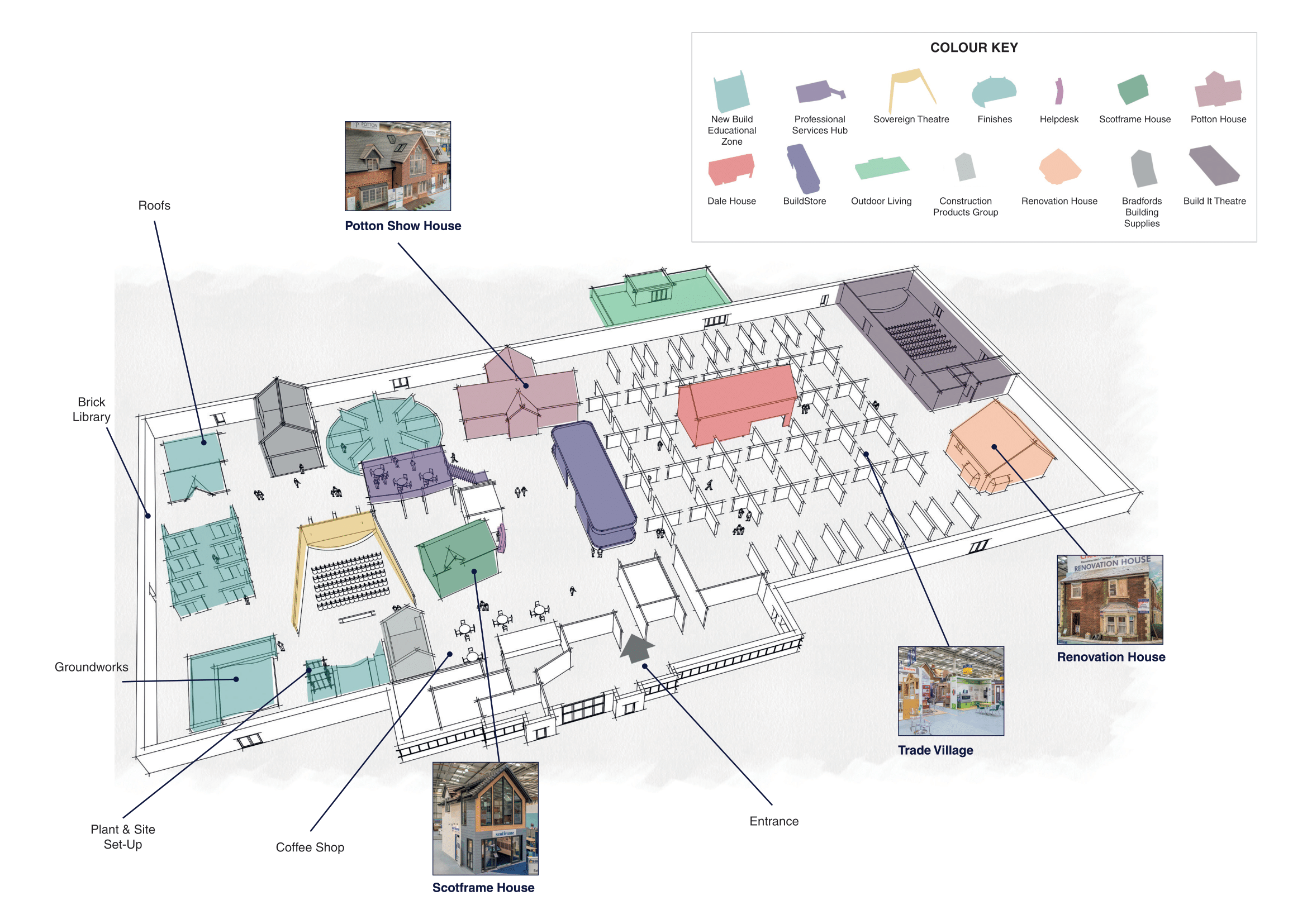 National Self Build and Renovation Centre Map