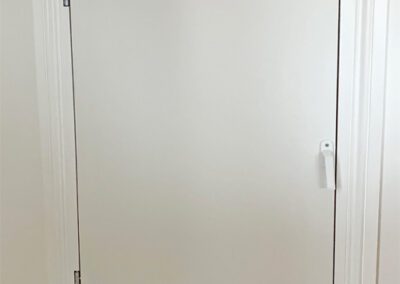 Retrofit loft doors. Insulated doors to access storage in loft